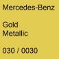 Preview: Mercedes-Benz, Gold Metallic, 030 / 0030.